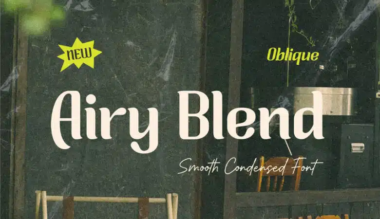 Airy Blend Font