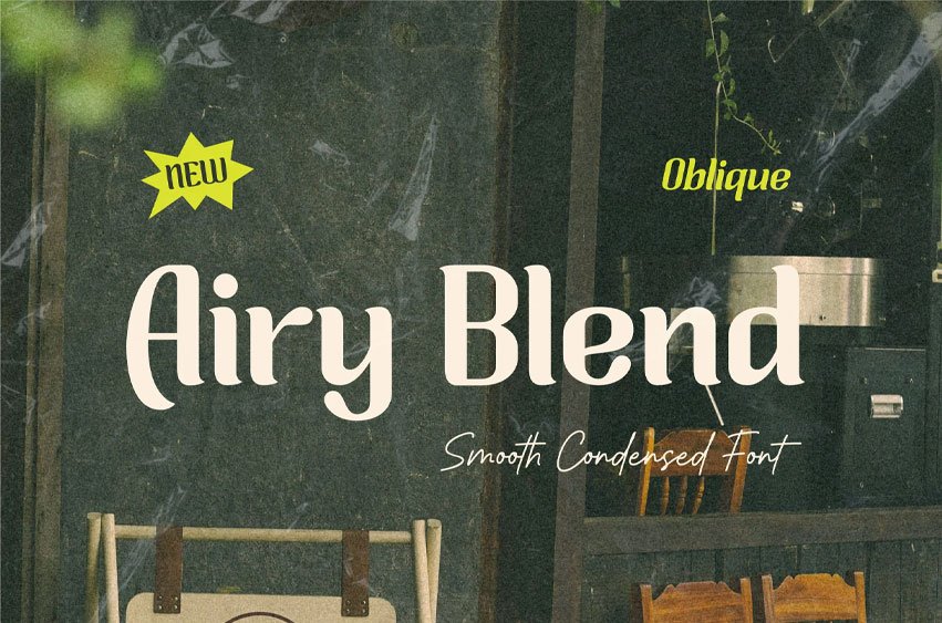 Airy Blend Font