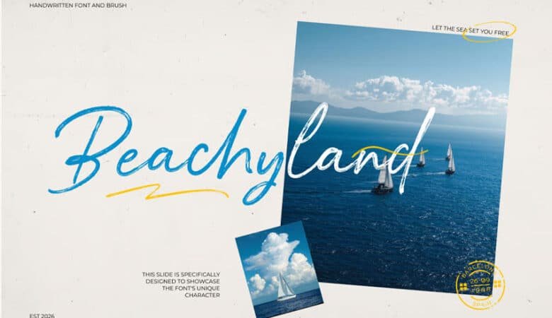 Beachyland Font