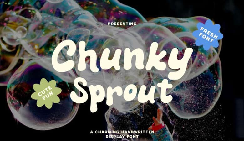 Chunky Sprout Font