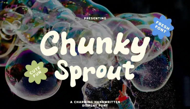 Chunky Sprout Font