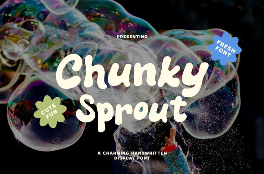 Chunky Sprout Font