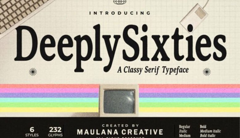 Deeplysixties Font