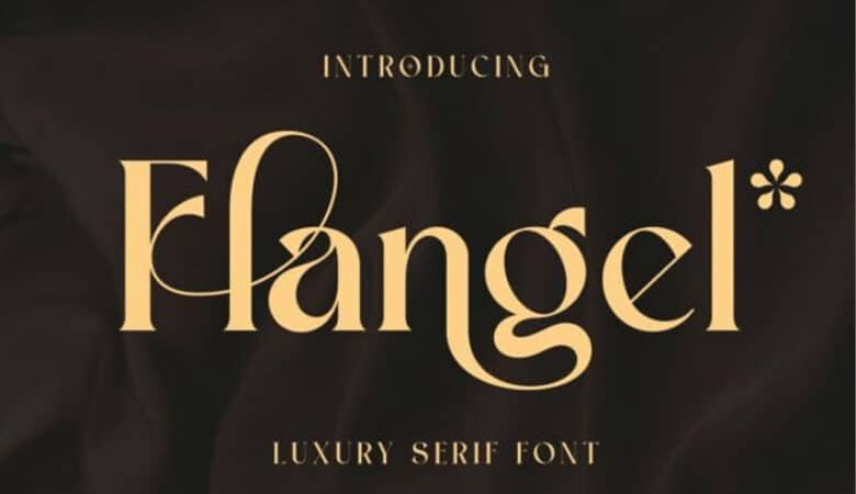 Flangel Font