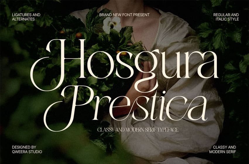 Hosgura Prestica Font