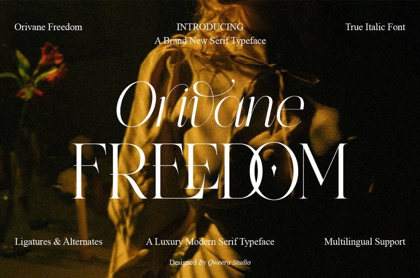Orivane Freedom Font