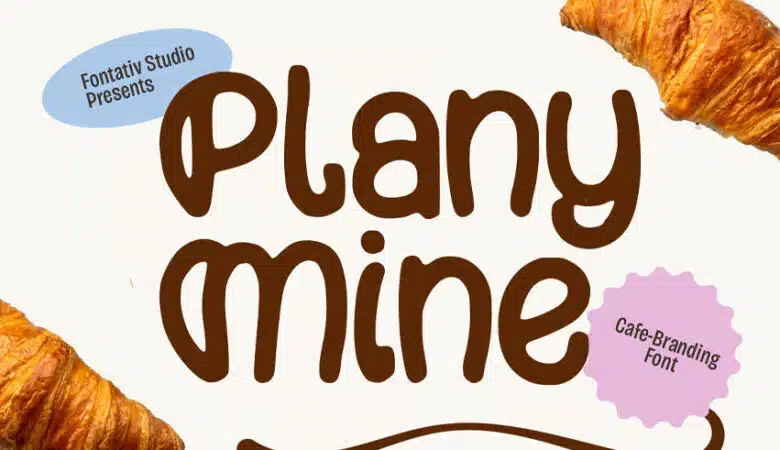 Plany Mine Font