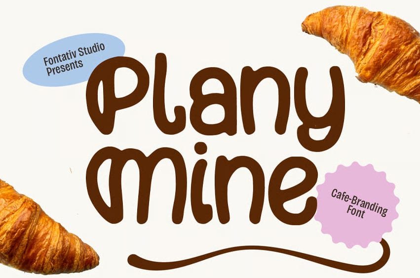 Plany Mine Font