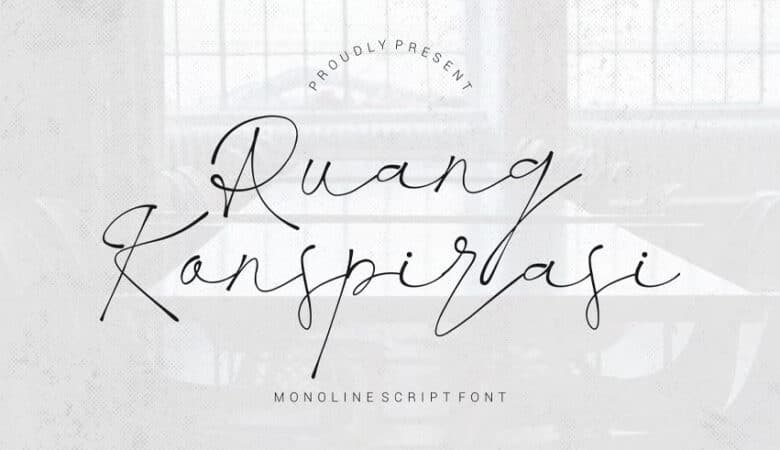 Ruang Konspirasi Font