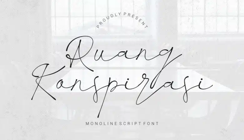 Ruang Konspirasi Font