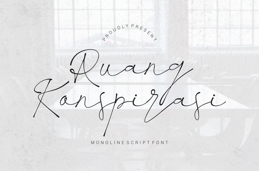 Ruang Konspirasi Font