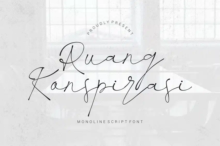 Ruang Konspirasi Font