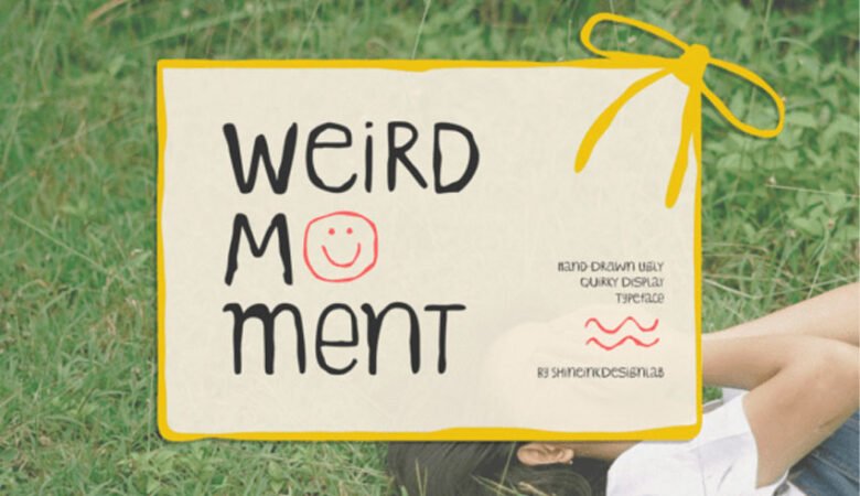 Weird Moment Font