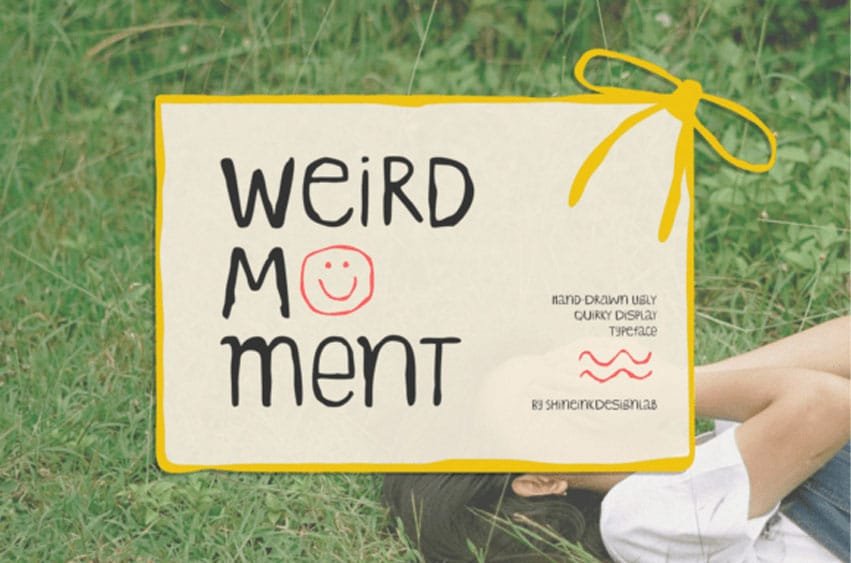 Weird Moment Font